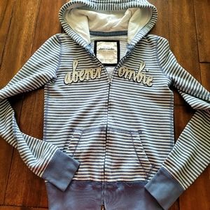 Abercrombie & Fitch zip up hoody XL